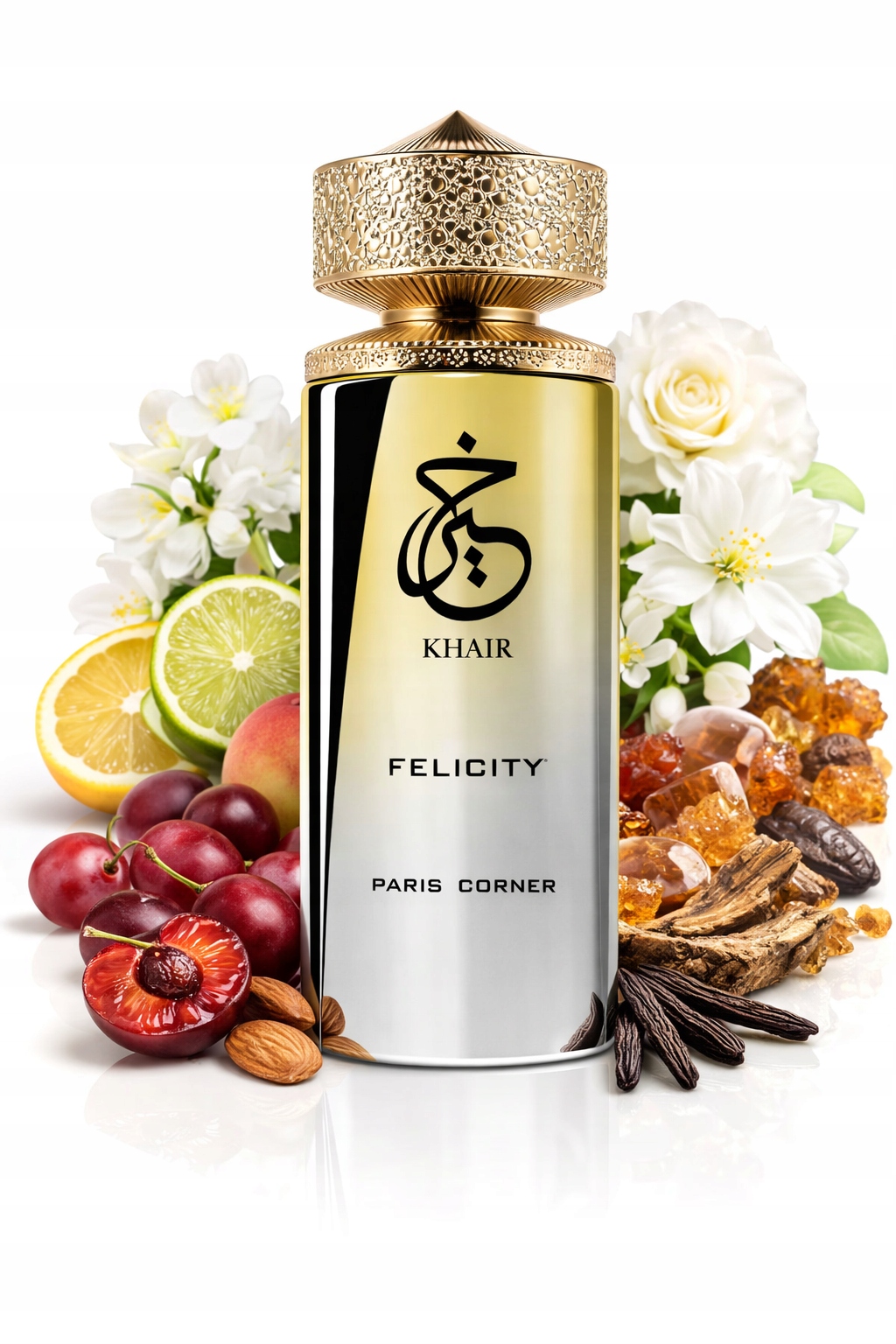 Oryginalne Perfumy Arabskie Paris Corner Khair Felicity 100ml Gratis!!