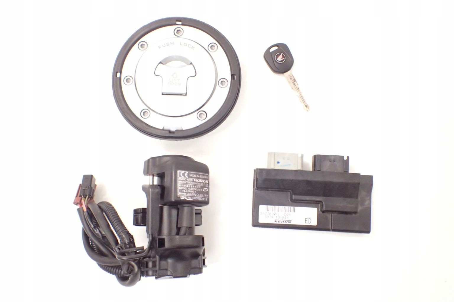 Honda CBR 1000 RR SC59 08- Stacyjka kluczyk moduł