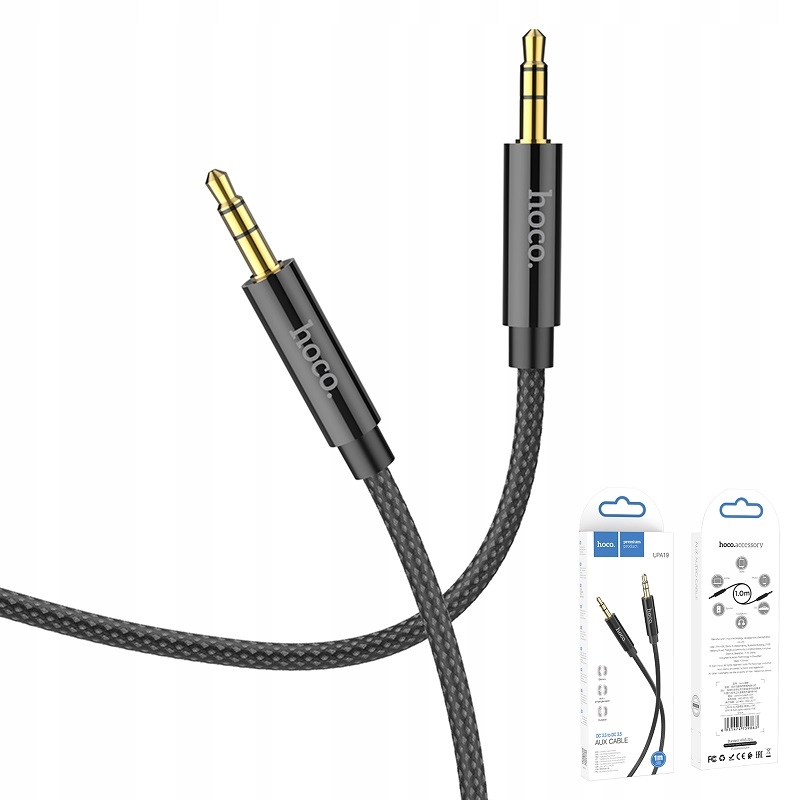 

hoco UPA19 Kabel audio Aux Jack 3.5mm 1M Oplot