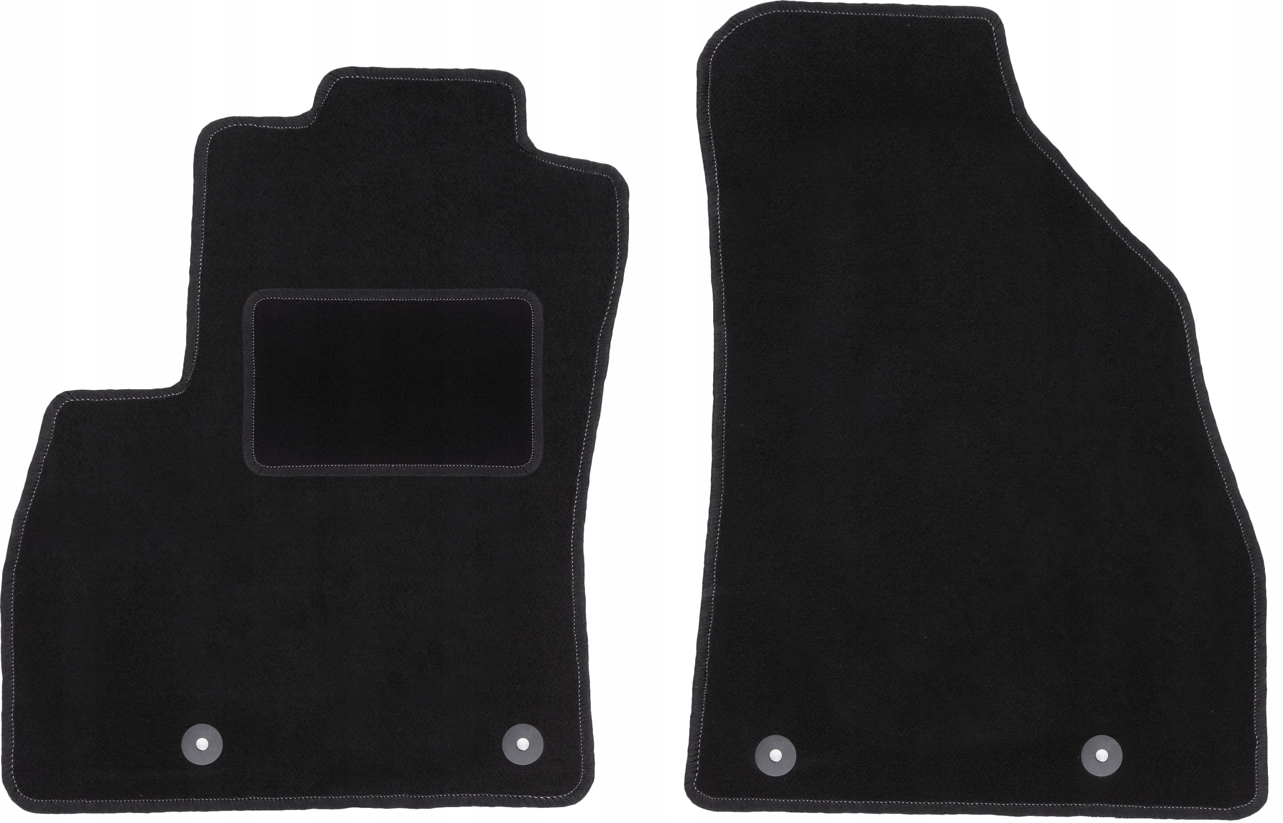 Dywaniki welurowe przednie do: Citroen Nemo kombivan (2007-2017)