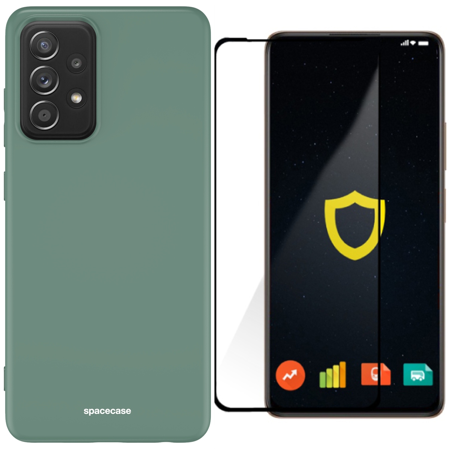 

Etui Matowe Spacecase Do Galaxy A52 A52S Szkło