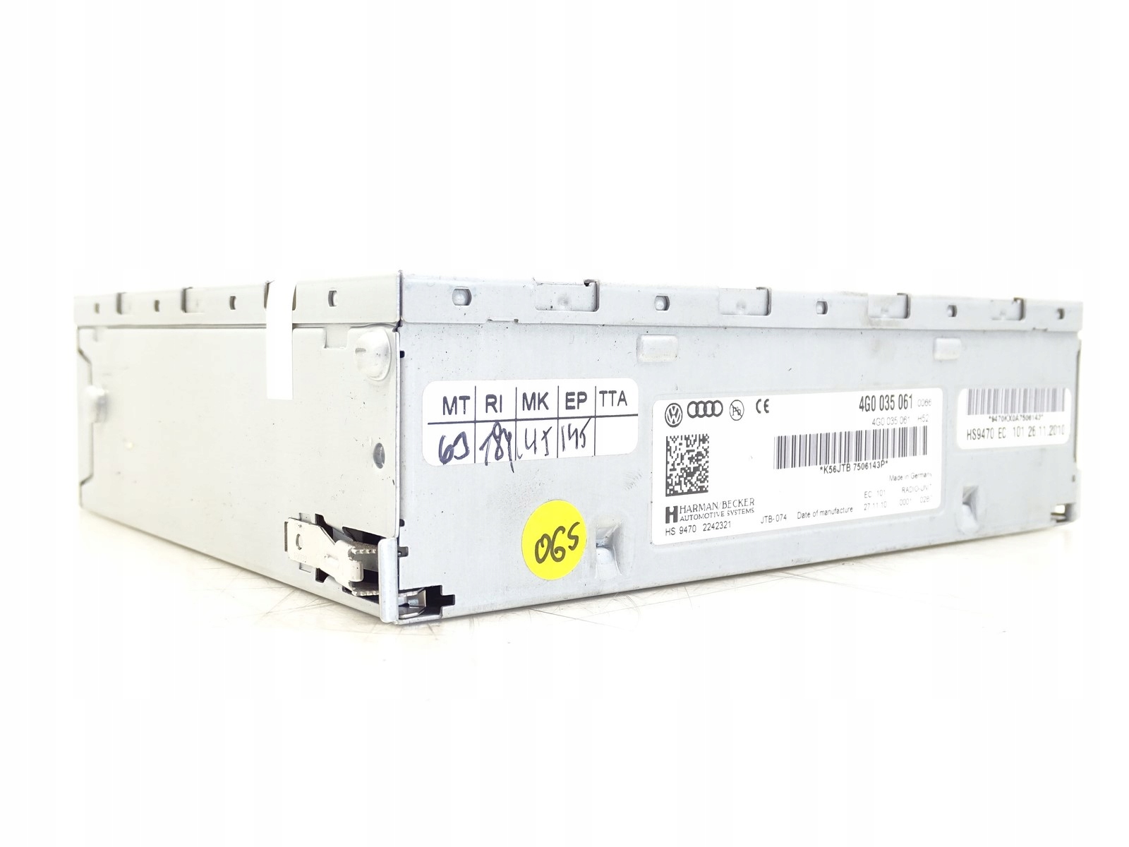 modulo TUNER della radio NAVIGACJI AUDI A6 C7 4G A7 4G0035061