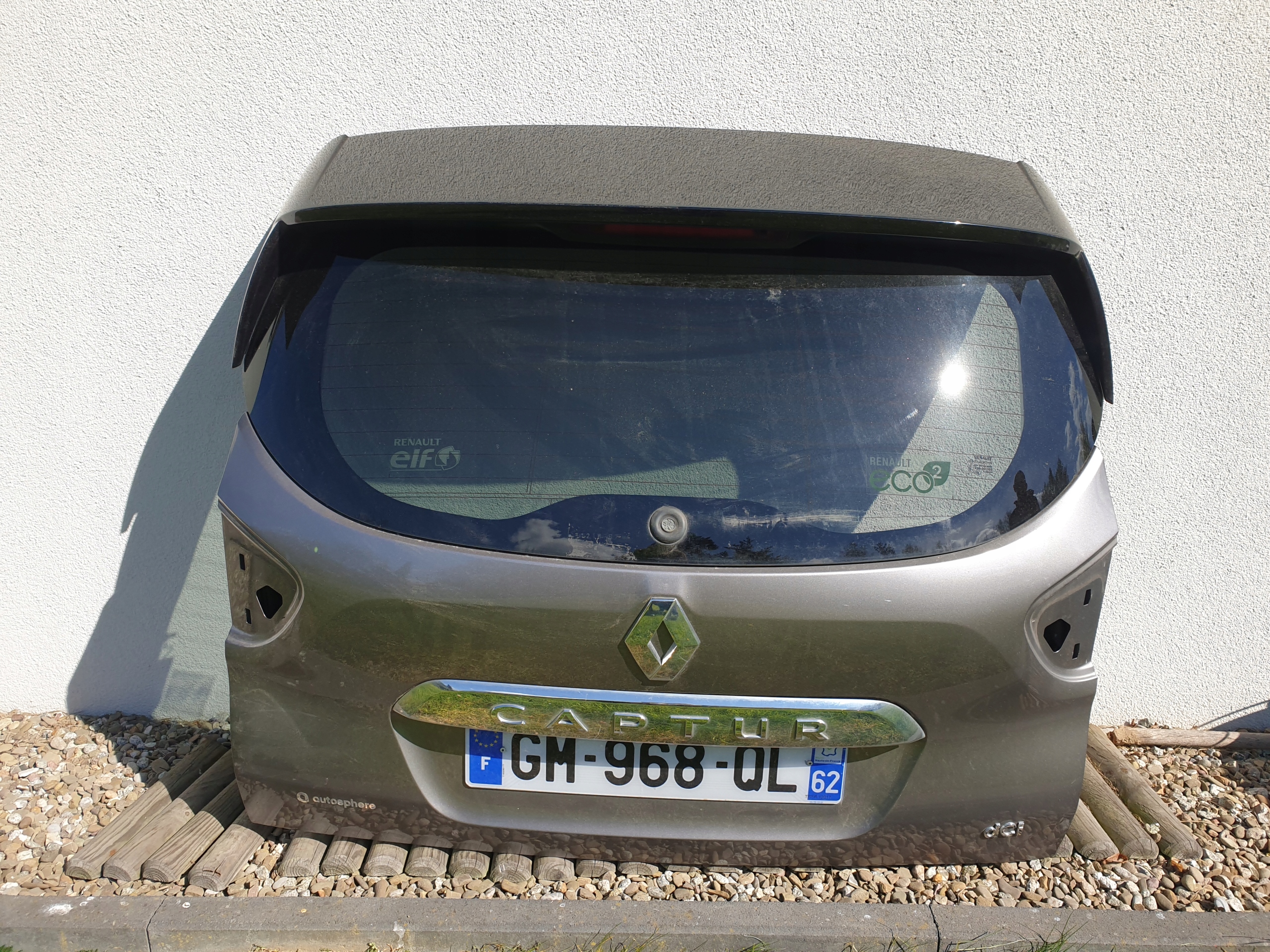 boot doors window RENAULT CAPTUR and 2014- BIXNK