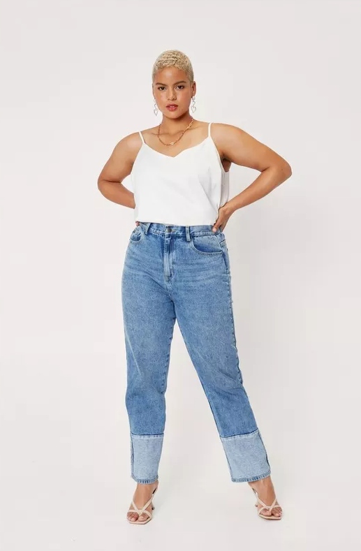 NASTY GAL PLUS SIZE TOP DÁMSKY SATÉN '52 1YFU