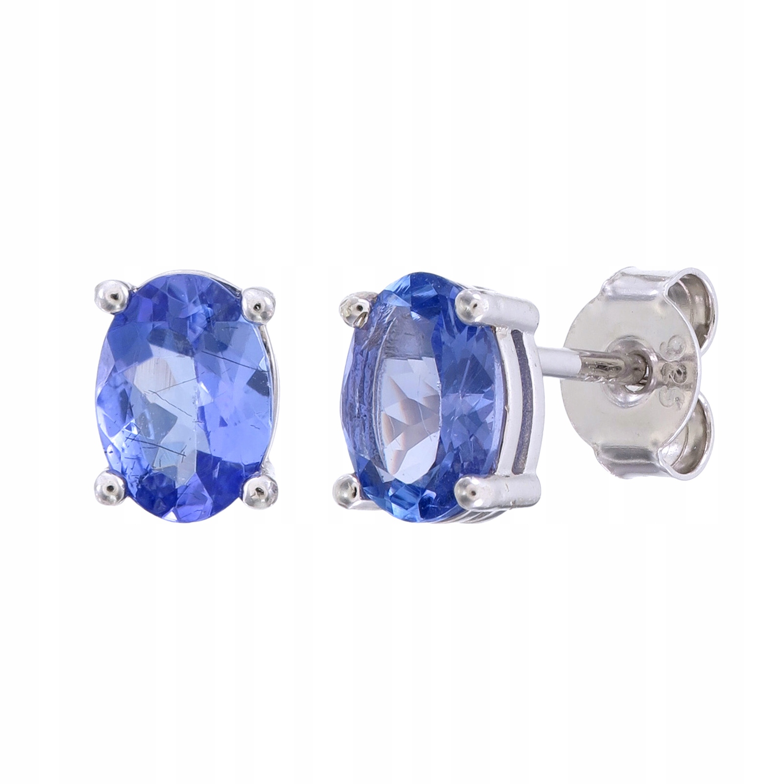 Stříbrné náušnice Ag 925 Tanzanit NA2116-E-TA-WP