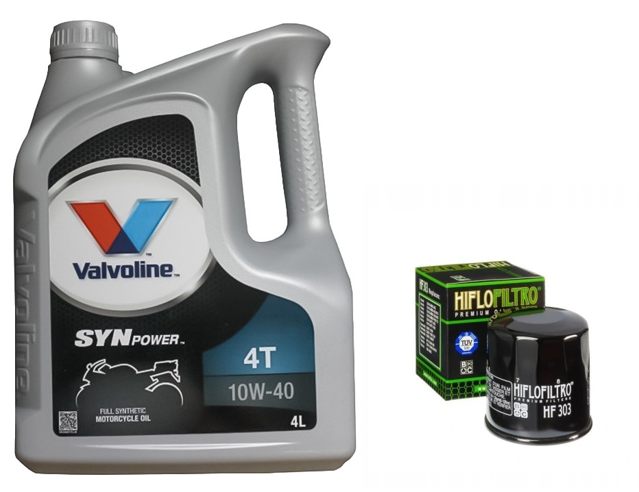 

Olej Valvoline Synpower 4T 10W40 4L HF303