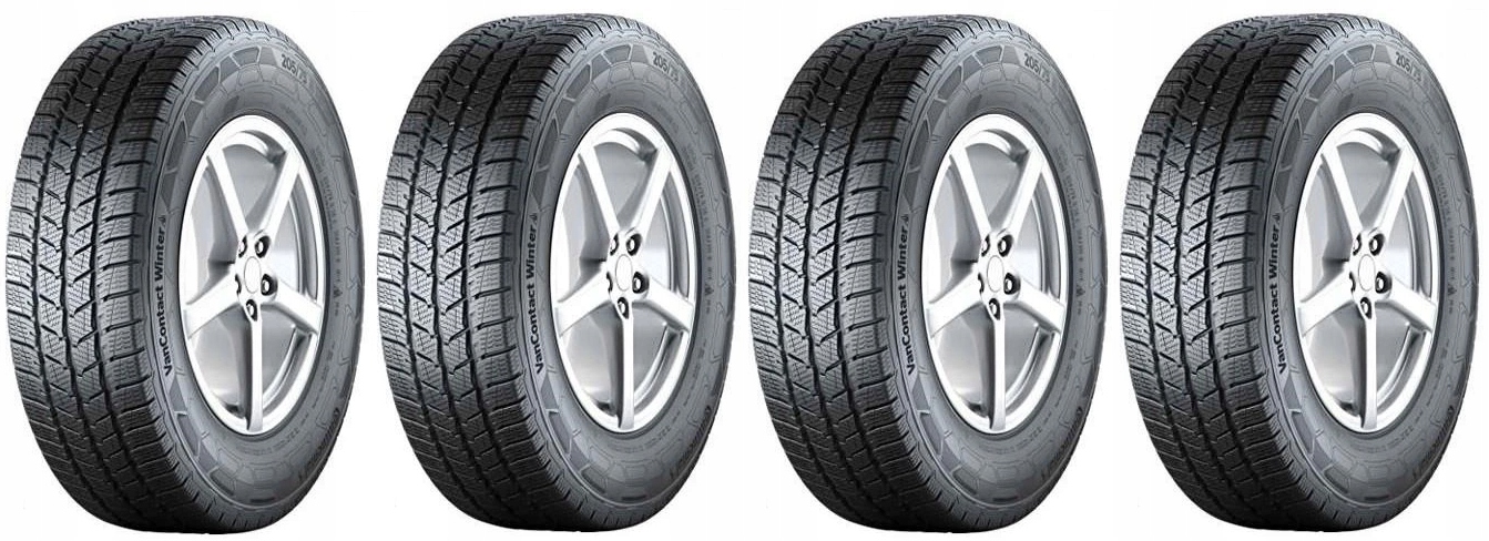 4x 185/75R16C Continental VanContact Winter 104R
