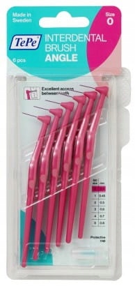 

TePe Angle szczoteczki międzyzębowe 0,4 mm różowe,