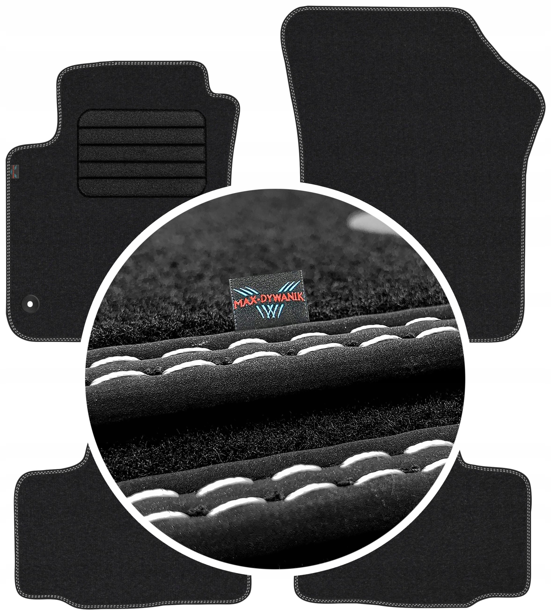 

Vw Up 2012-2020 Wycieraczki welurowe