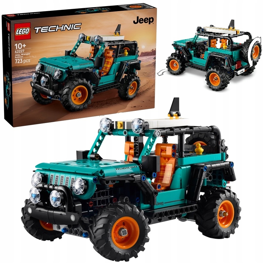 LEGO TECHNIC 42227 SUV JEEP WRANGLER RUBICON + KATALOG LEGO W WERSJI PDF