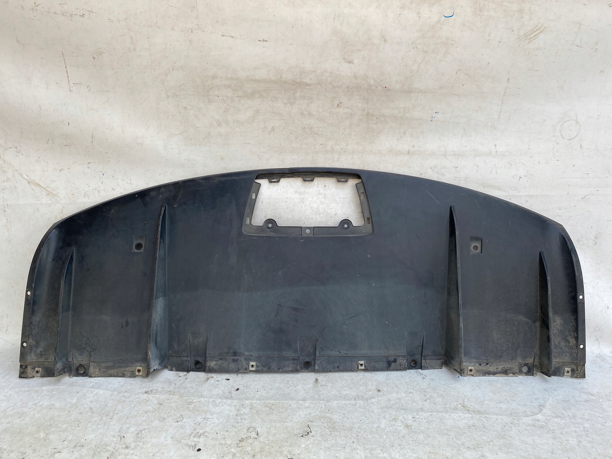 TESLA X cover below bumper diffuser rear part 1058356-00-C