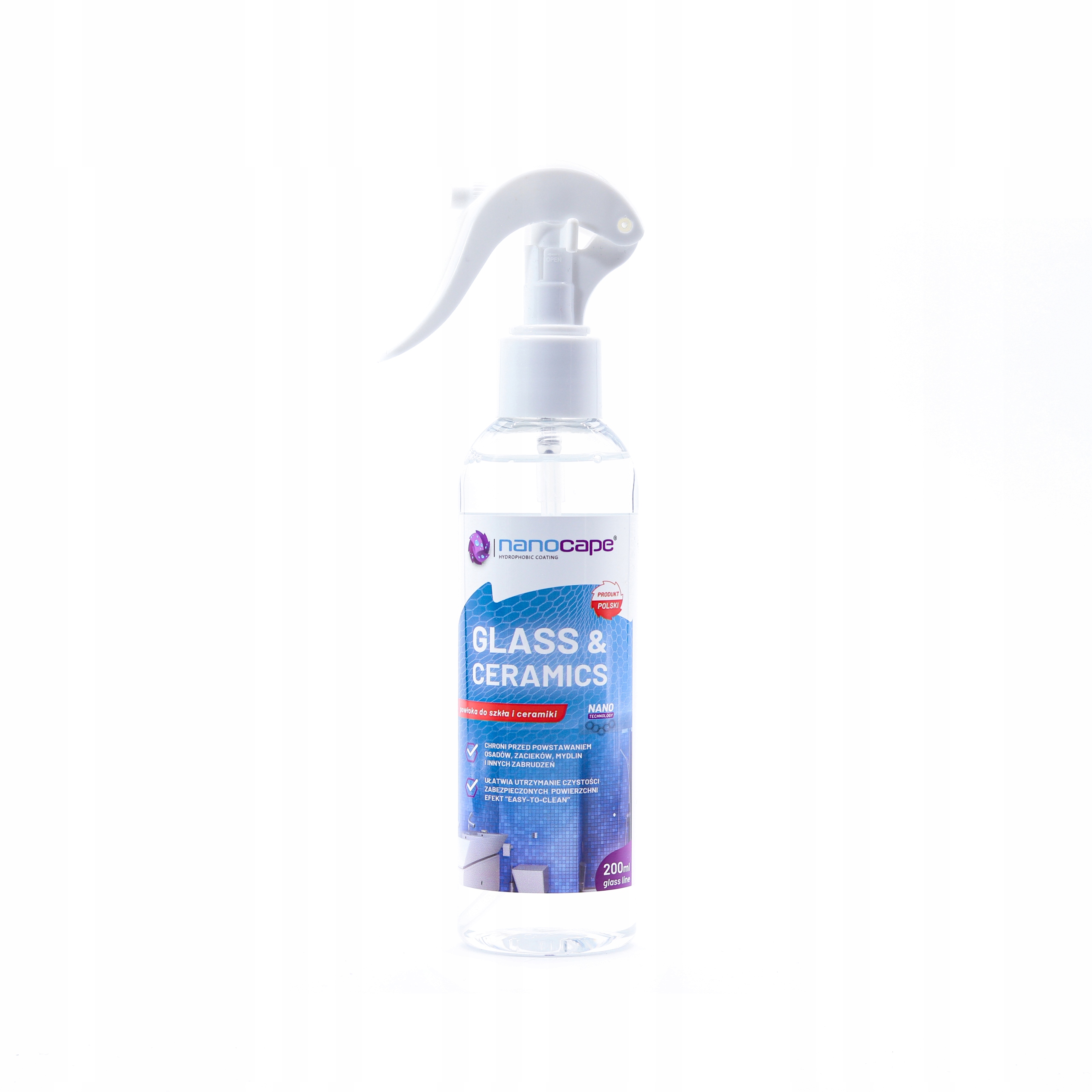 POWŁOKA HYDROFOBOWA DO SZKŁA I CERAMIKI 200ml