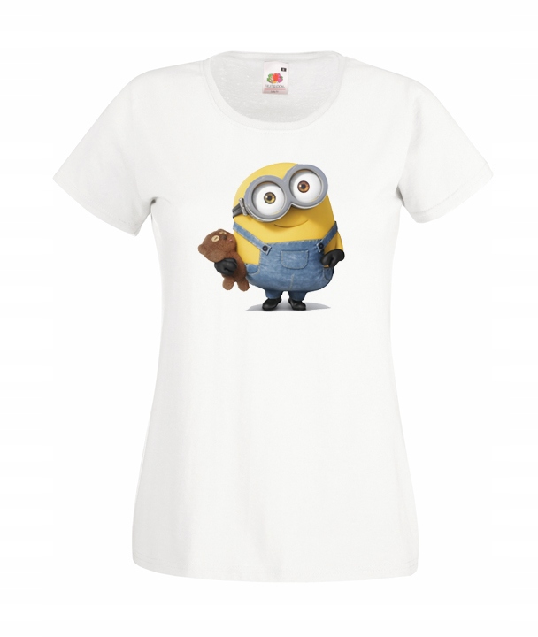 

M Koszulka Damska Minions Banana Minionki Wzory
