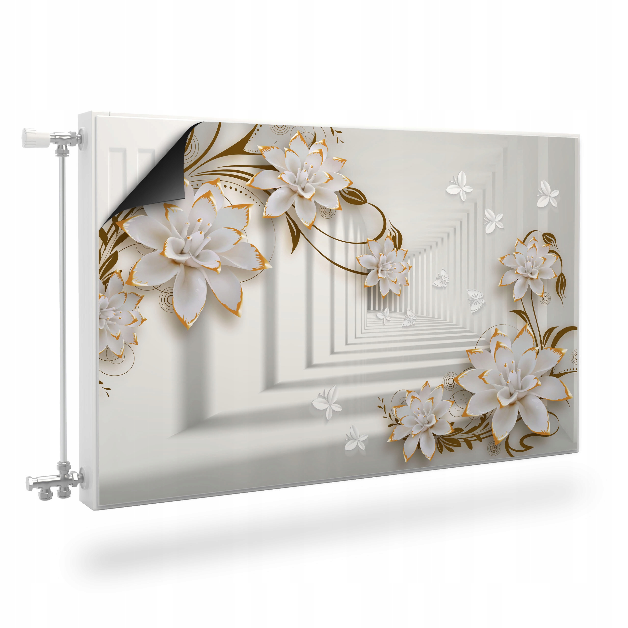

Mata Magnetyczna Kaloryfera Tunel 3D Kwiaty 100x60