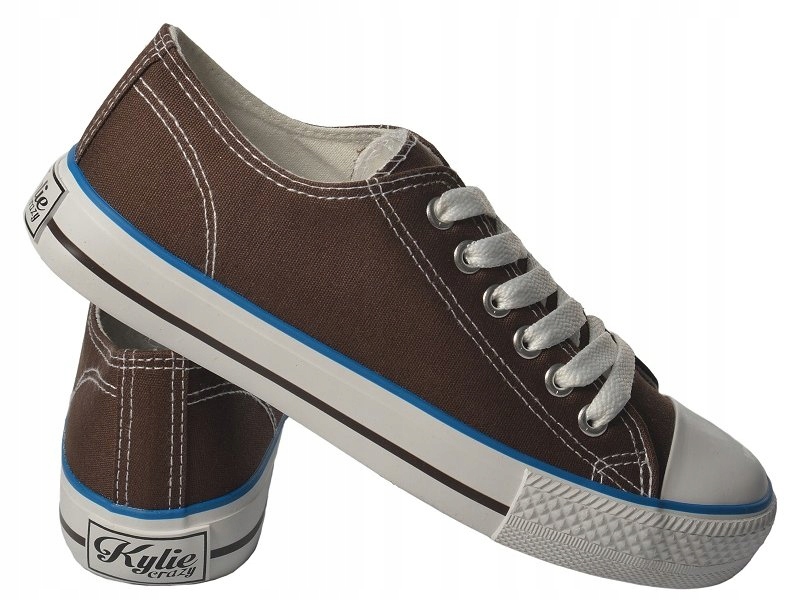 

Trampki Tenisówki brązowe Slim /503/