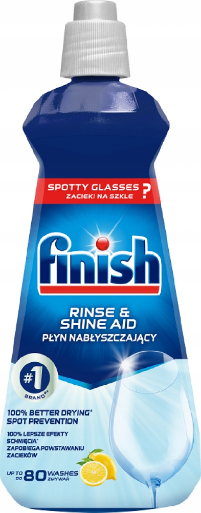 

Płyn nabłyszczający do zmywarek Finish Rinse 400ml