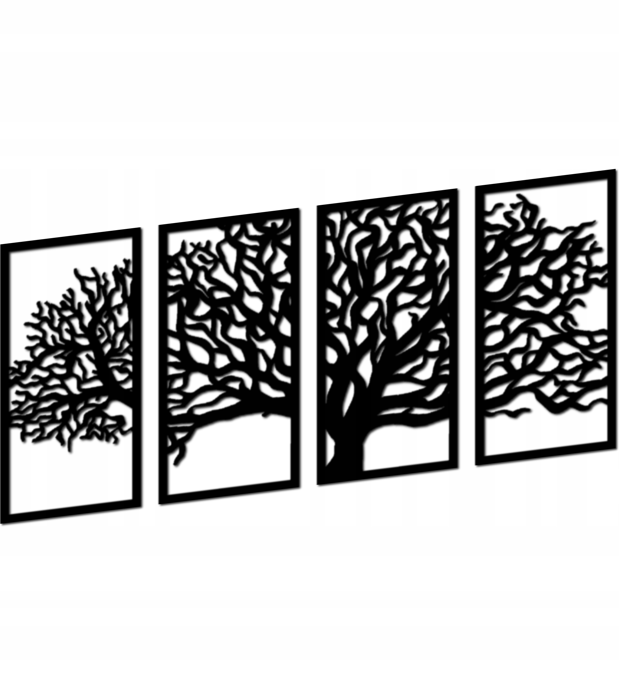 

Obraz Dekoracja Loft Drewniana Drzewo Panele 3d