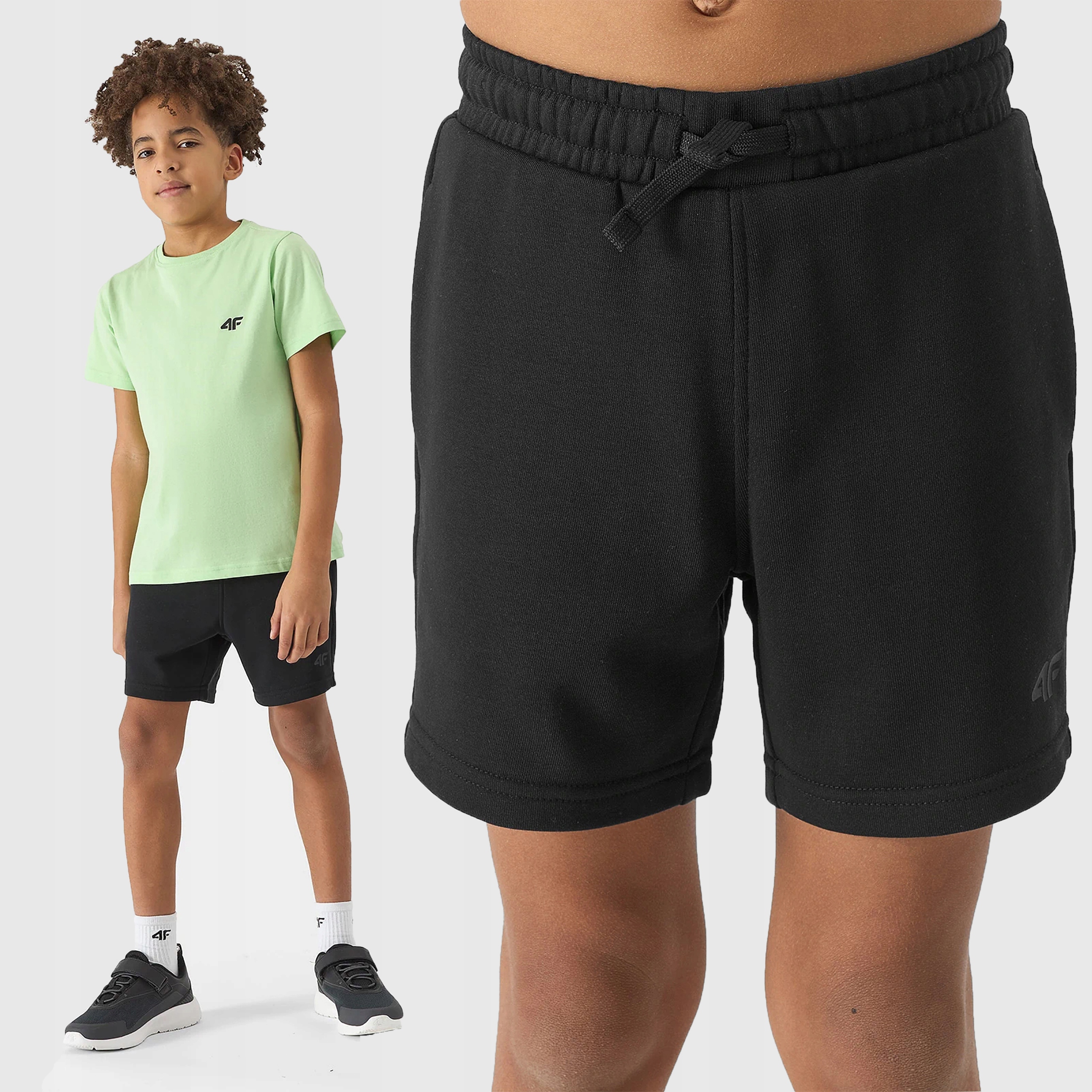 4F SPODENKI DRESOWE CHŁOPIĘCE DZIECIĘCE JUNIOR SS24