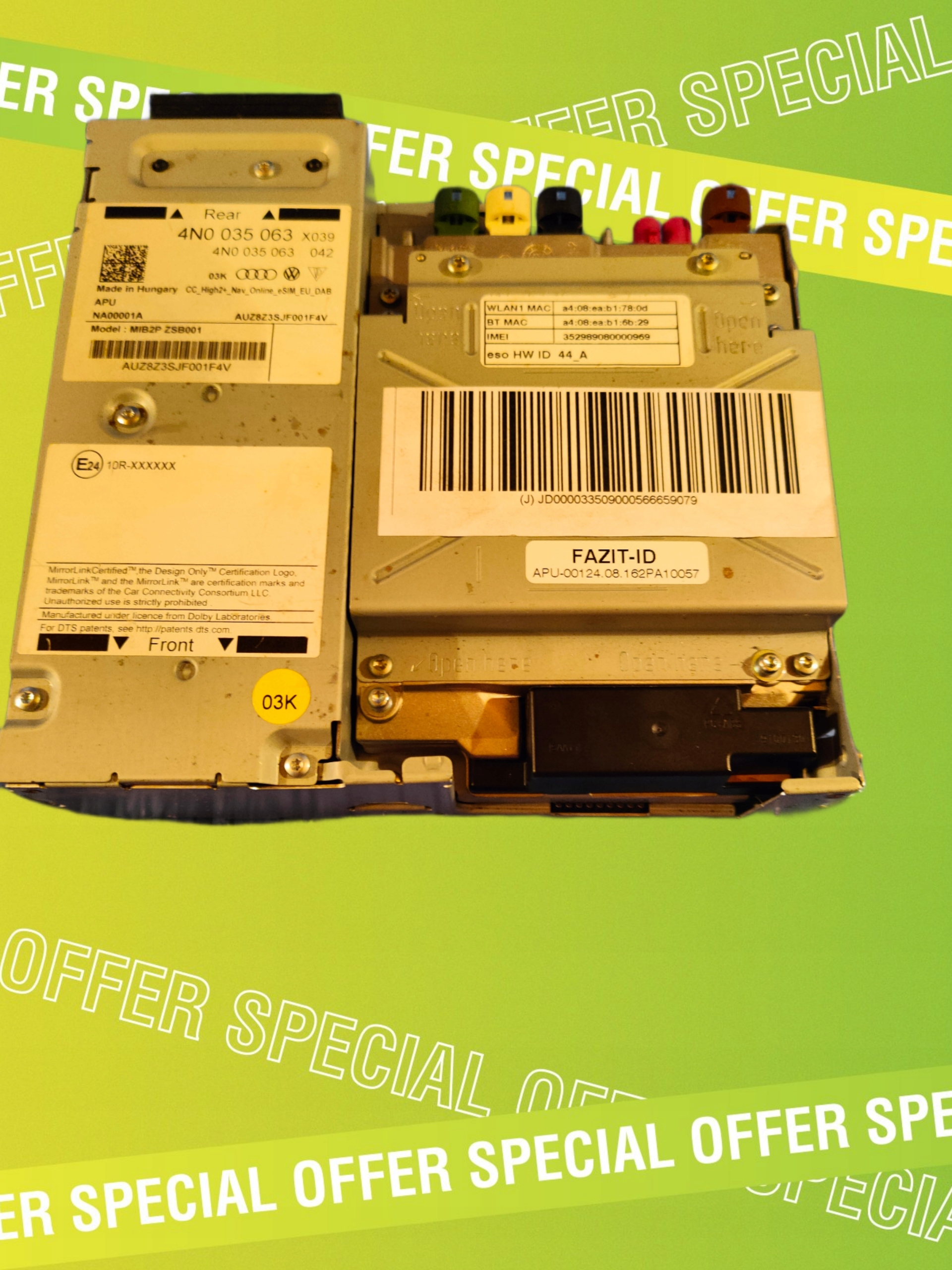 AUDI БЛОК NAVI 4N0035063