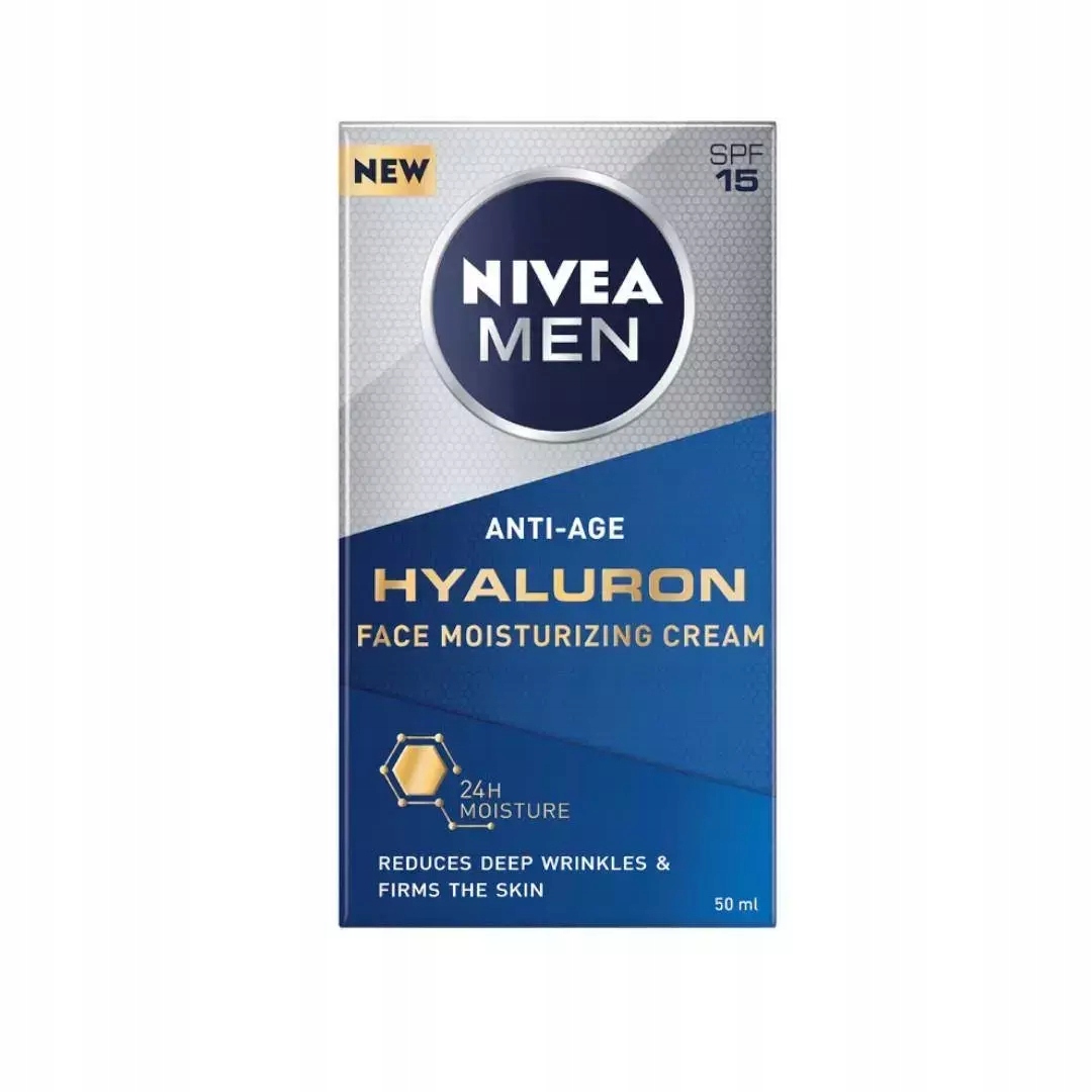 Nivea Men Hyaluron protivráskový krém na obličej 50 ml