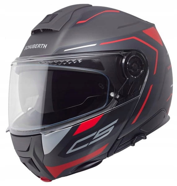 Schuberth C5 Omega Anthracite Motocyklová Prilba Čeľusťová Šedá