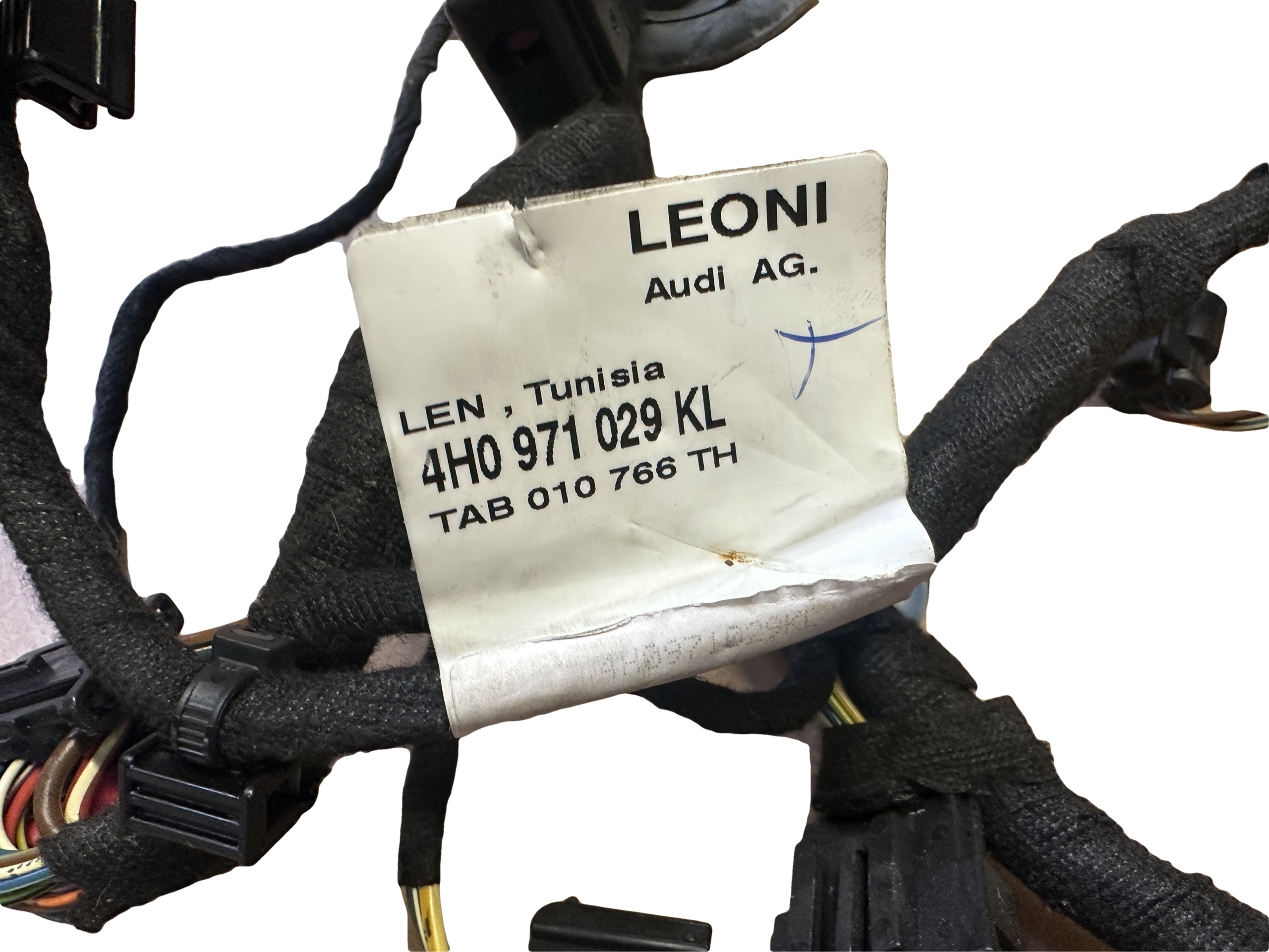 AUDI A8 4H D4 wiring door left front DOCIAG 4H0971029KL