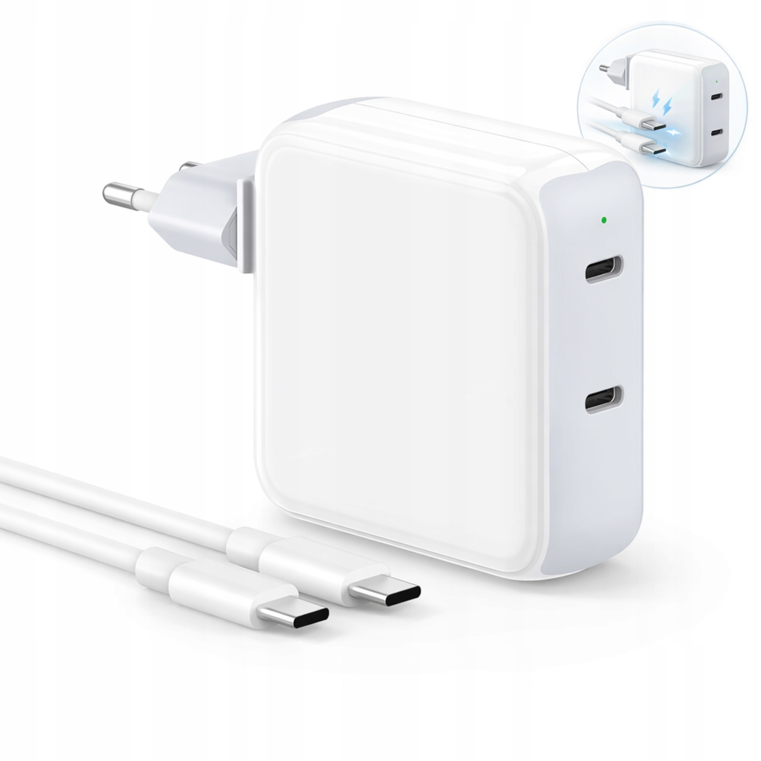 Zasilacz serwerowy Zasilacz USB C 67W Do MacBook Air Pro IPad