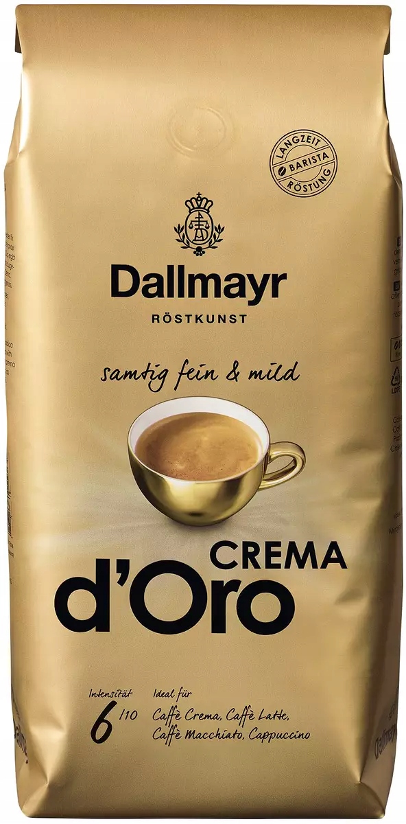 Levně Káva Dallmayr Crema d'Oro 1000 g