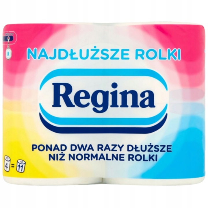 

Regina Papier Toaletowy Najdłuższe Rolki 4SZT