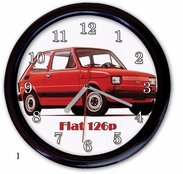 ZEGAR ścienny Fiat 126p 125p syrena trabant Numer katalogowy producenta 002146-F