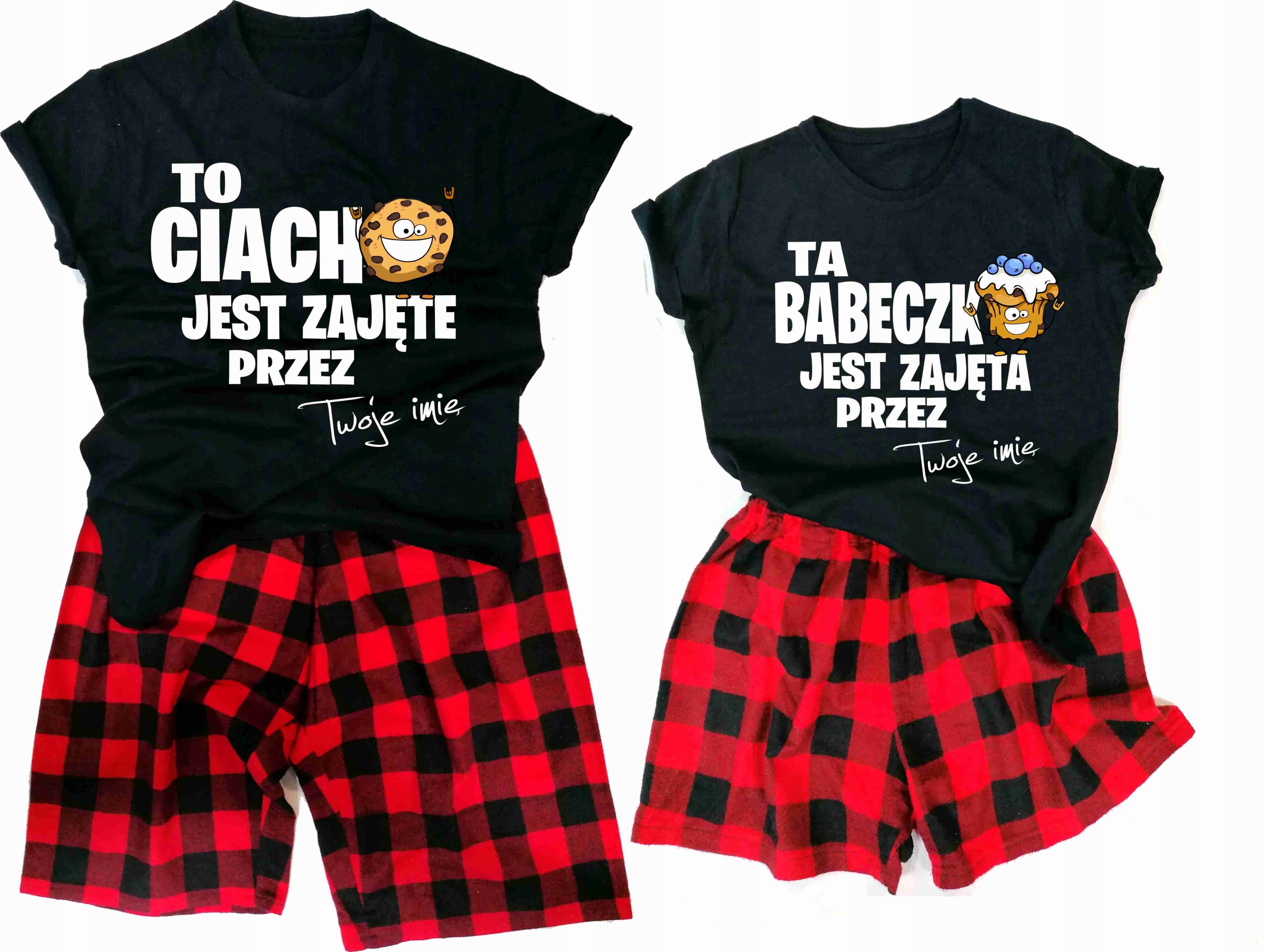 Bavlněné Pyžamo Pro Páry dárek k Valentýnu dárek k svatba výročí L