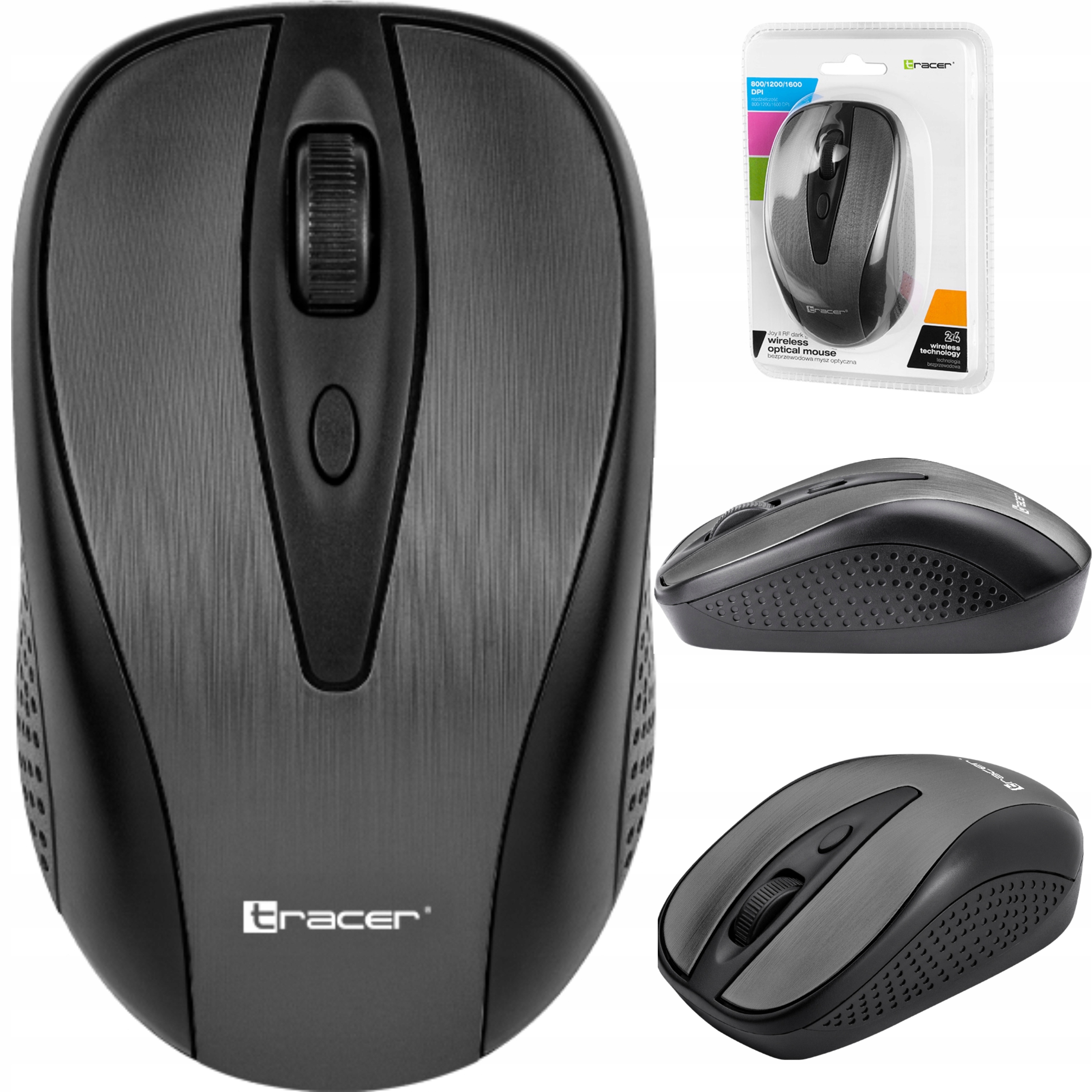 

Myszka bezprzewodowa Mysz do komputera Tracer nano