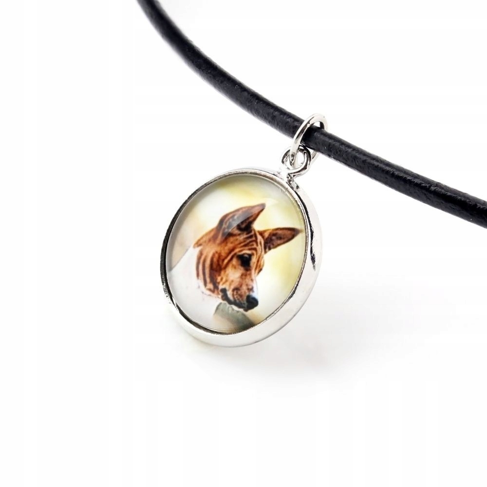

Basenji Naszyjnik Zawieszka z Twoim zdjęciem