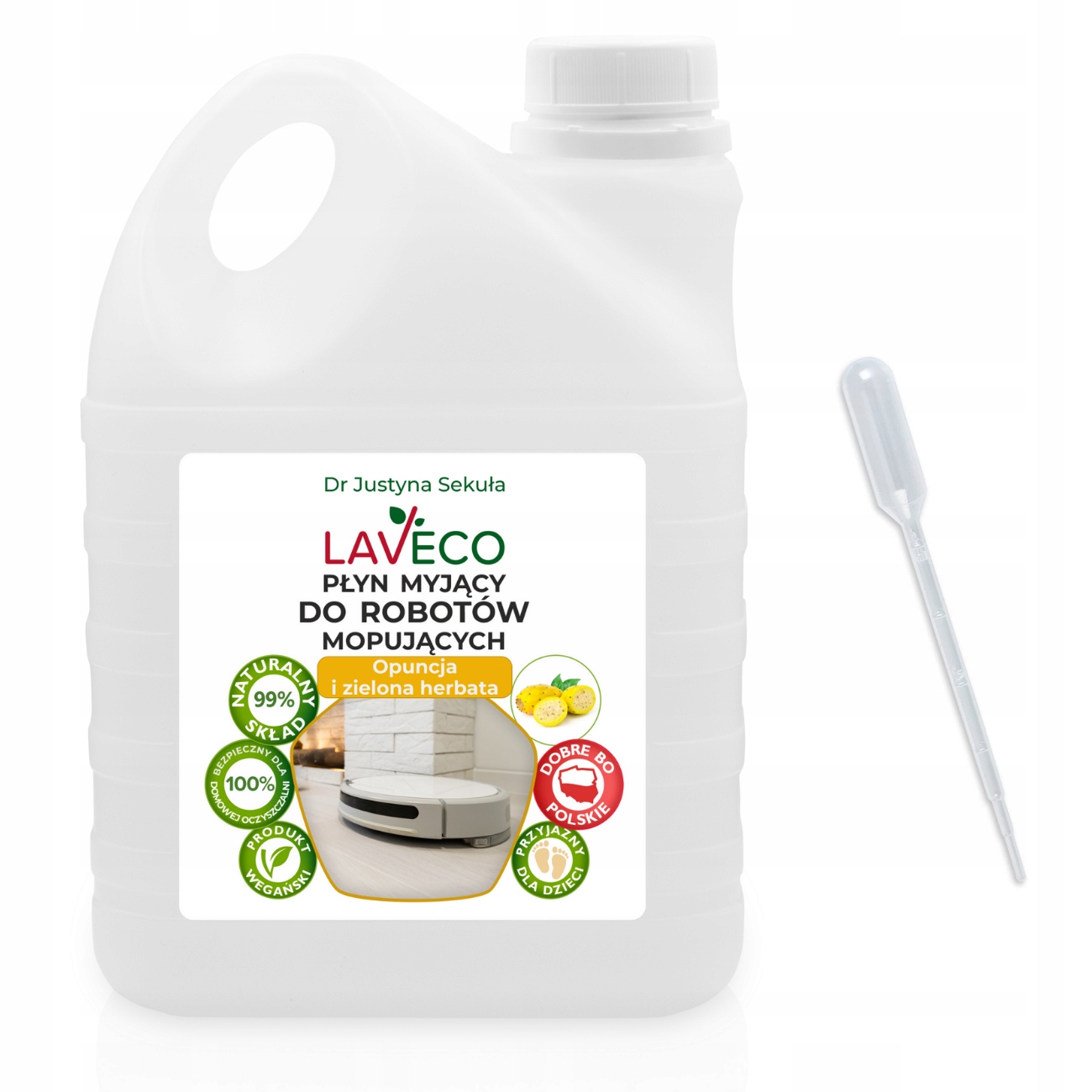 2 l Płyn do robotów mopujących i odkurzaczy myjących do podłóg Laveco