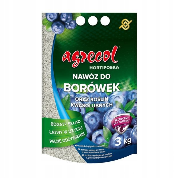 

Agrecol Hortifoska Nawóz Do Borówek 3kg