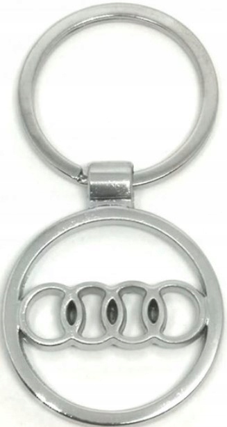

Brelok breloczek do kluczy z logo Audi.
