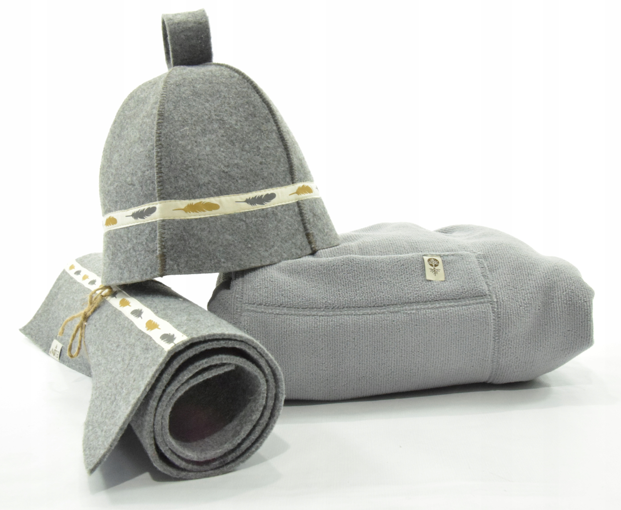 

Sauna, zestaw do sauny /bani unisex XL