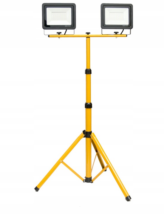 

Naświetlacz Halogen Lampa Led 2x 100W statyw