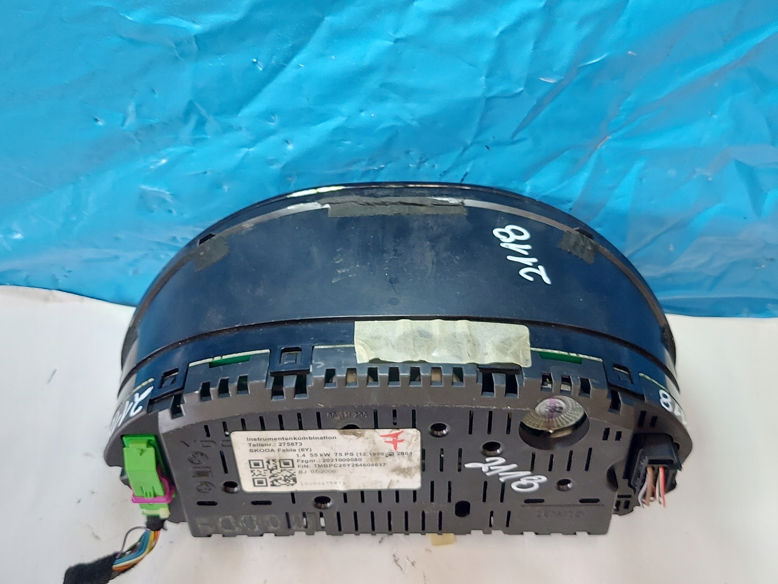 dials clock SKODA FABIA 6Y 1.4 B 6Y0920381L