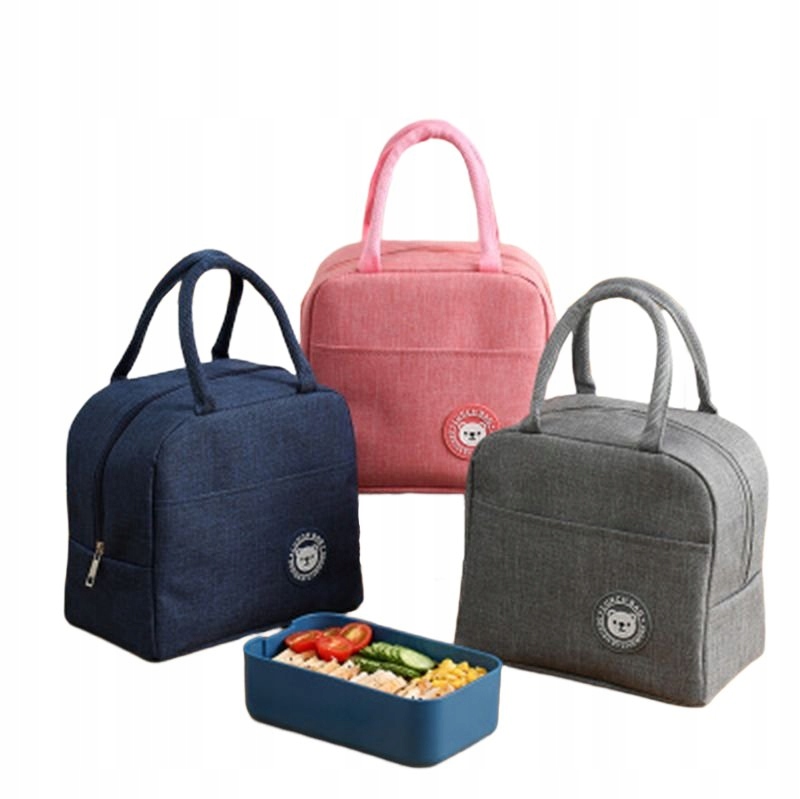 Torba termiczna Śniadaniowa Turystyczna Lunch box malinowy Rodzaj torba termiczna