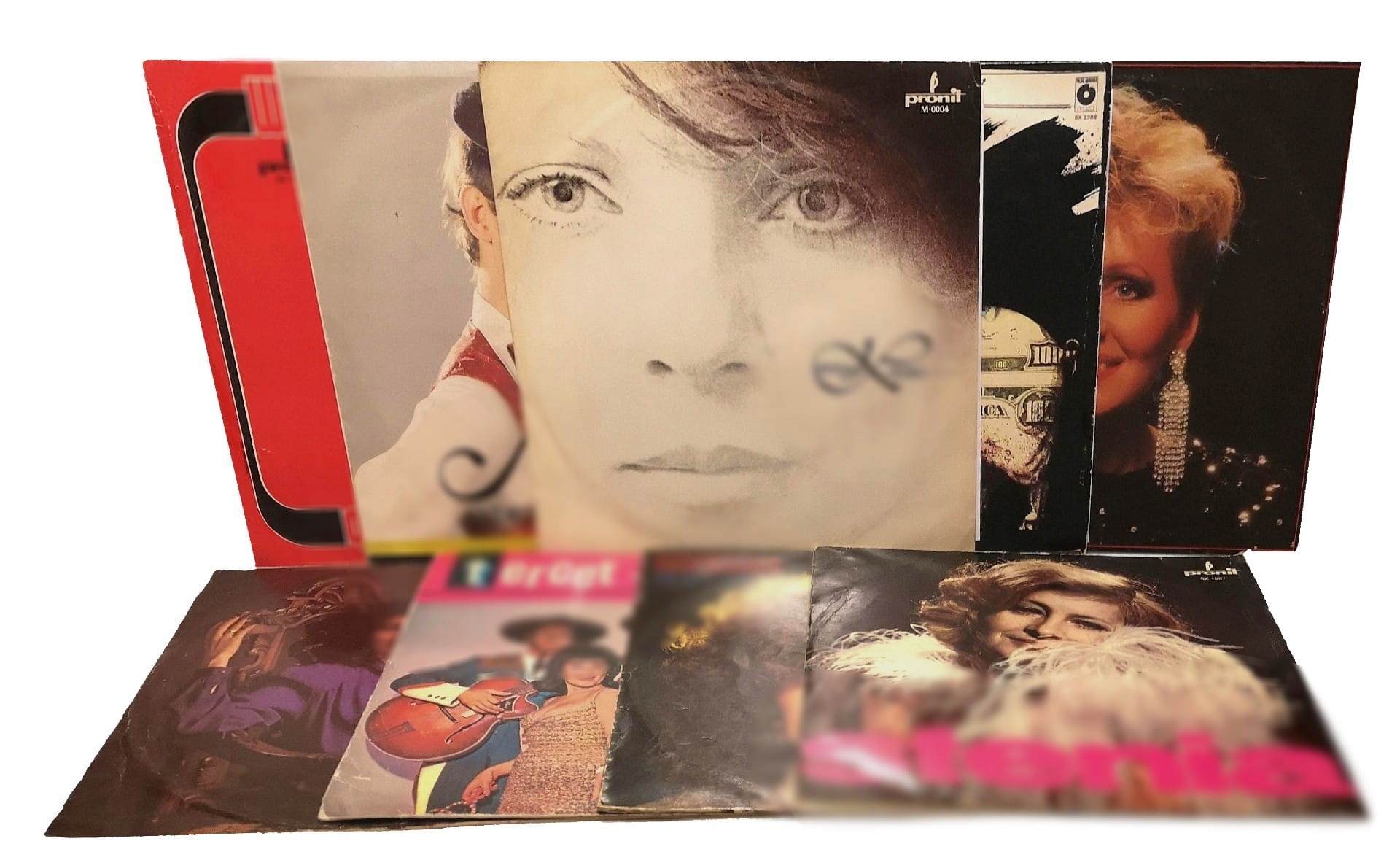 Polska Muzyka Rozrywkowa Zestaw 9 płyt winyl MIX