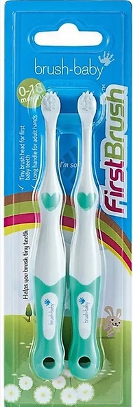 Brush-baby FirstBrush Mixed Colours Double Pack