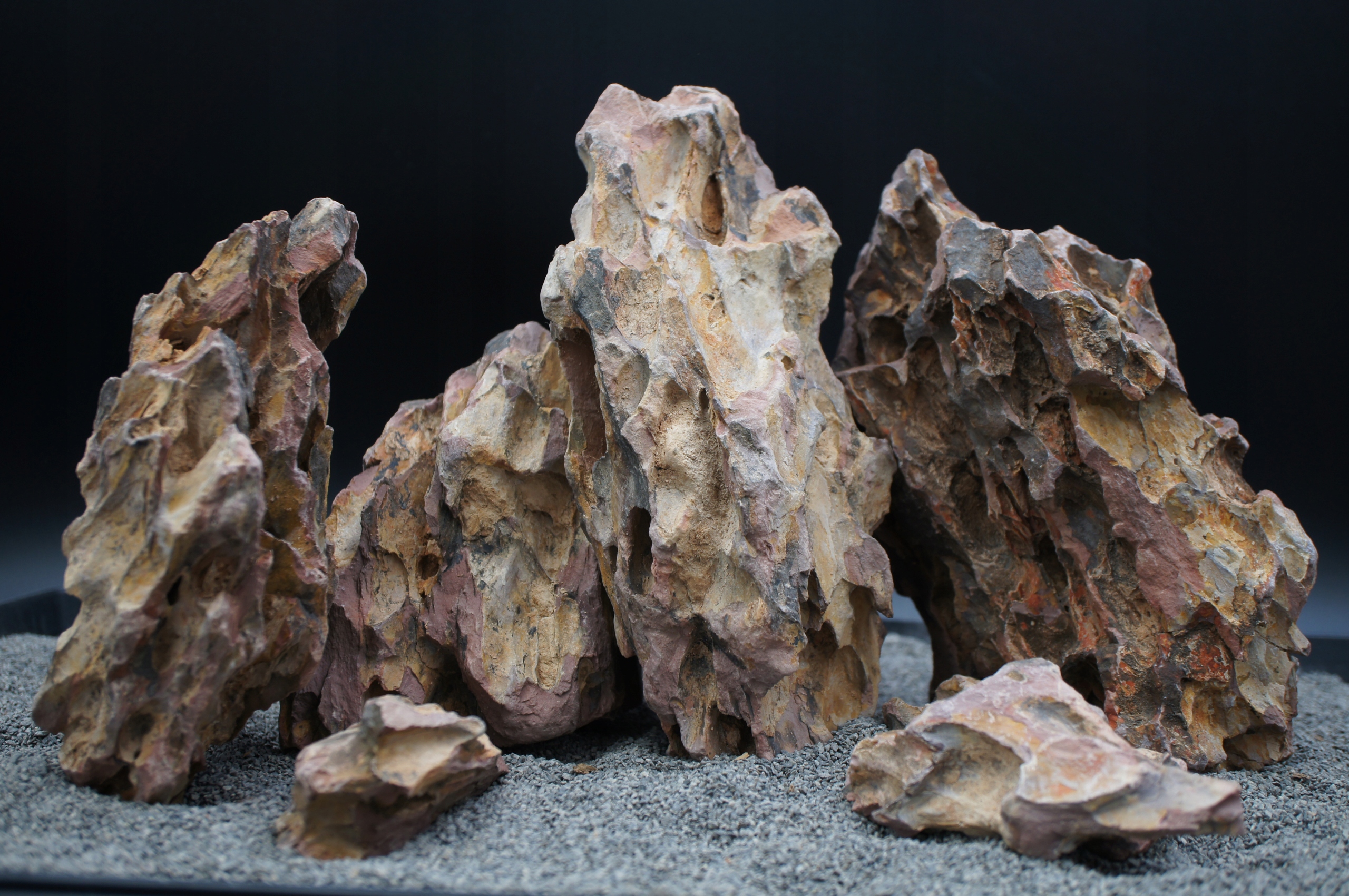 Kámen Dragon Stone pro terarijní akvárium 5,2 kg Set Z Fotografie (S21)