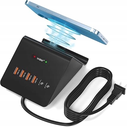 Usb C nabíjecí stanice s výkonem 100 W, 6-portová Usb nabíječka pro mnoho zařízení