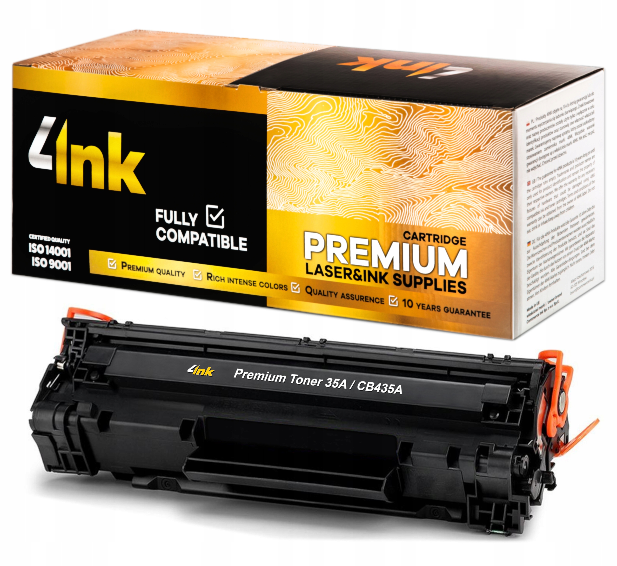 

Toner 4INK Hp 35A CB435A Premium XL