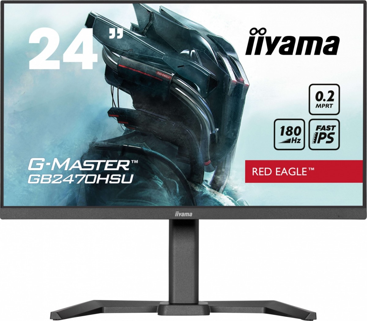 Iiyama Monitor 24 cale GB2470HSU-B6 0.2ms,IPS,DP,HDMI,180Hz