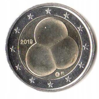 2 euro okol. Finlandia 2019
