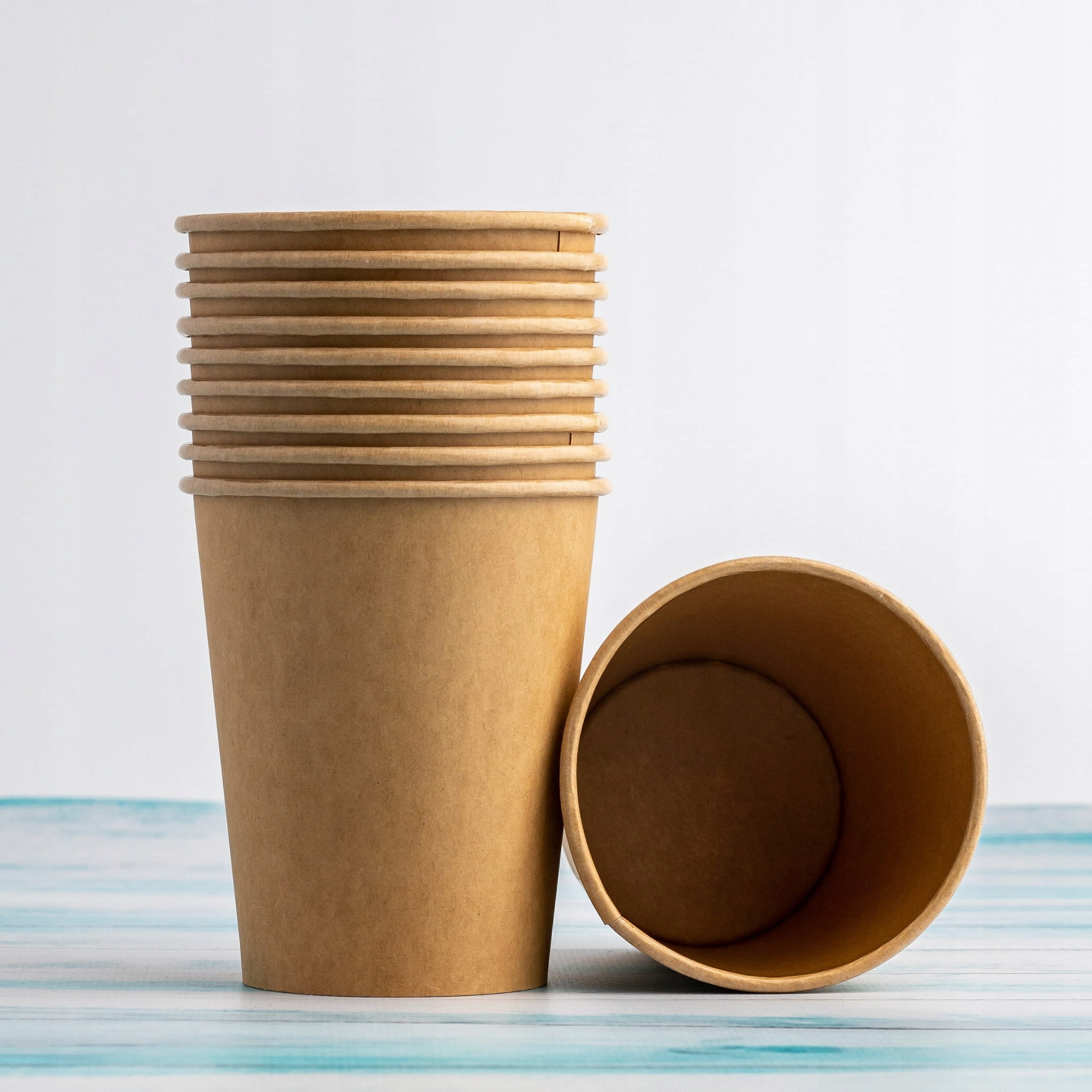 Kubek papierowy 180 ml brązowy - 50 sztuk Kod producenta 5907751157050