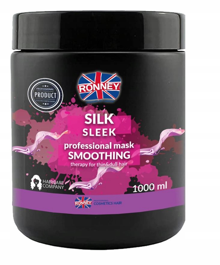 RONNEY MASKA DO WŁOSÓW SILK 1000ML JEDWAB