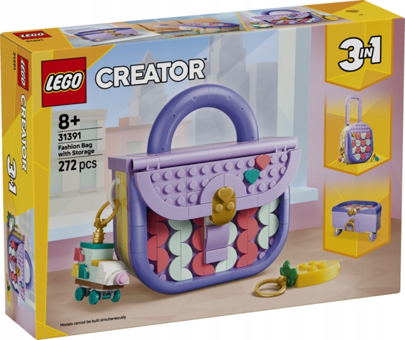 Lego (r) Creator 31391 Módní Kabelka S Úložným Prostorem